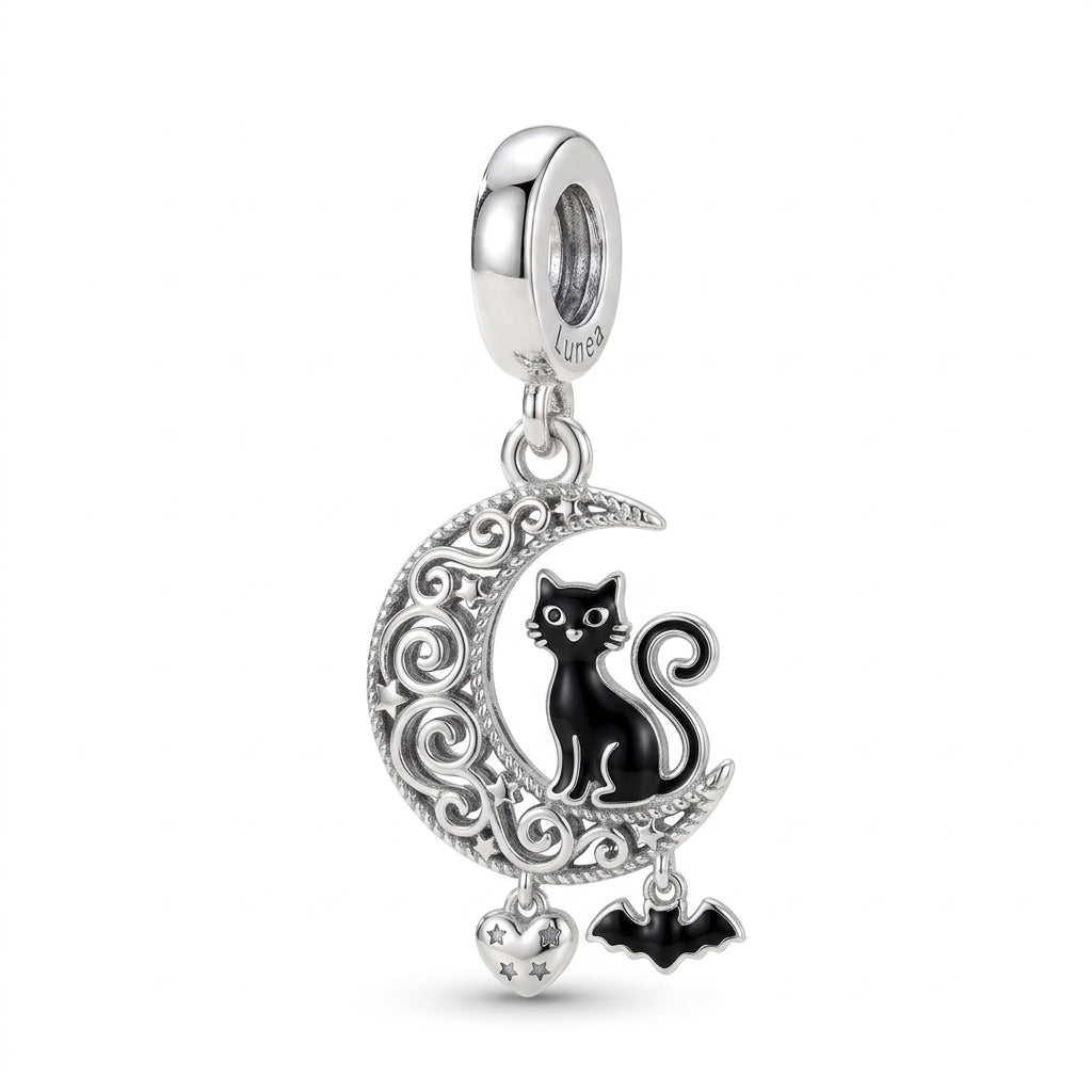 Charm Gatito  Noche de Brujas